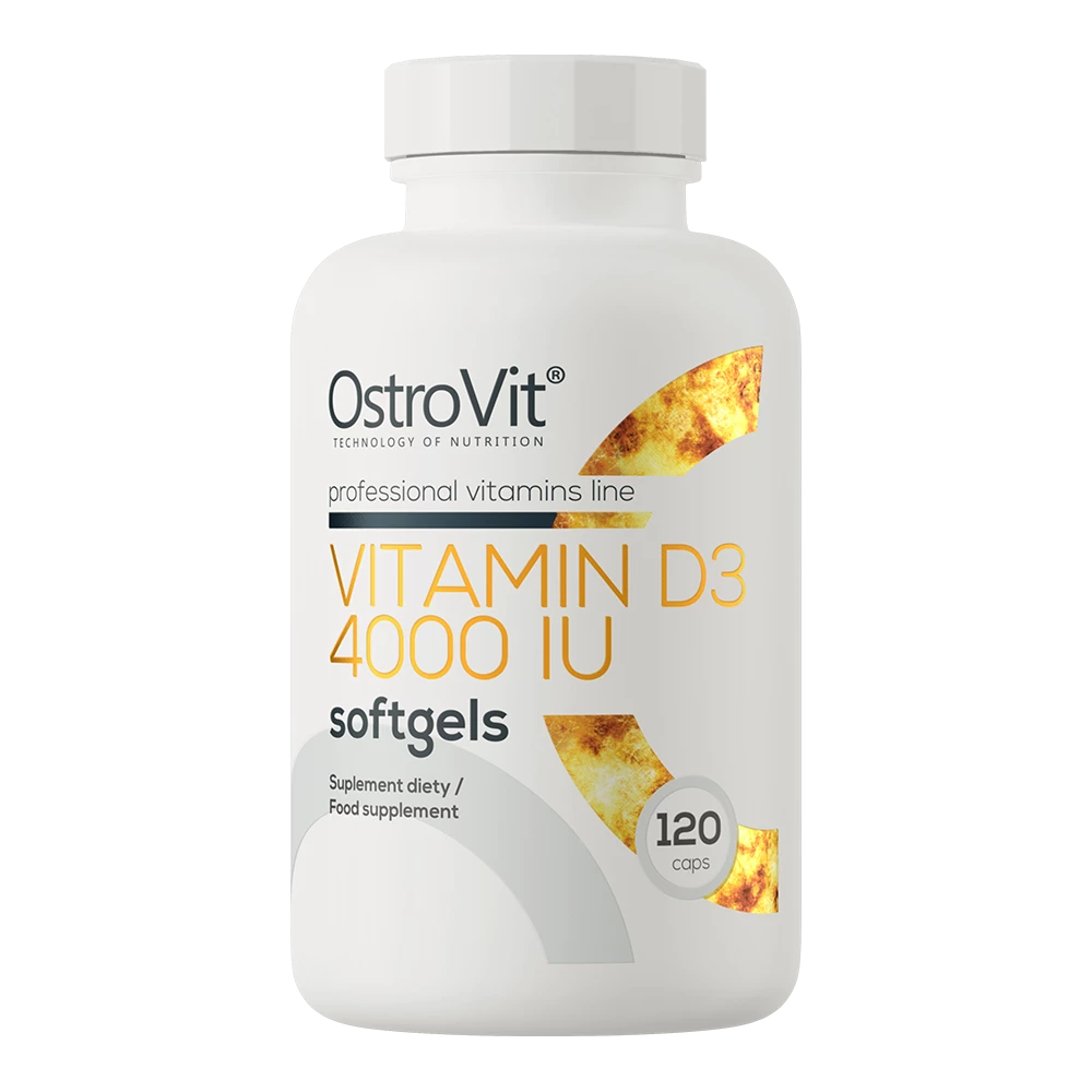 OstroVit - Witamina D3 4000 IU - 120 kapsułek